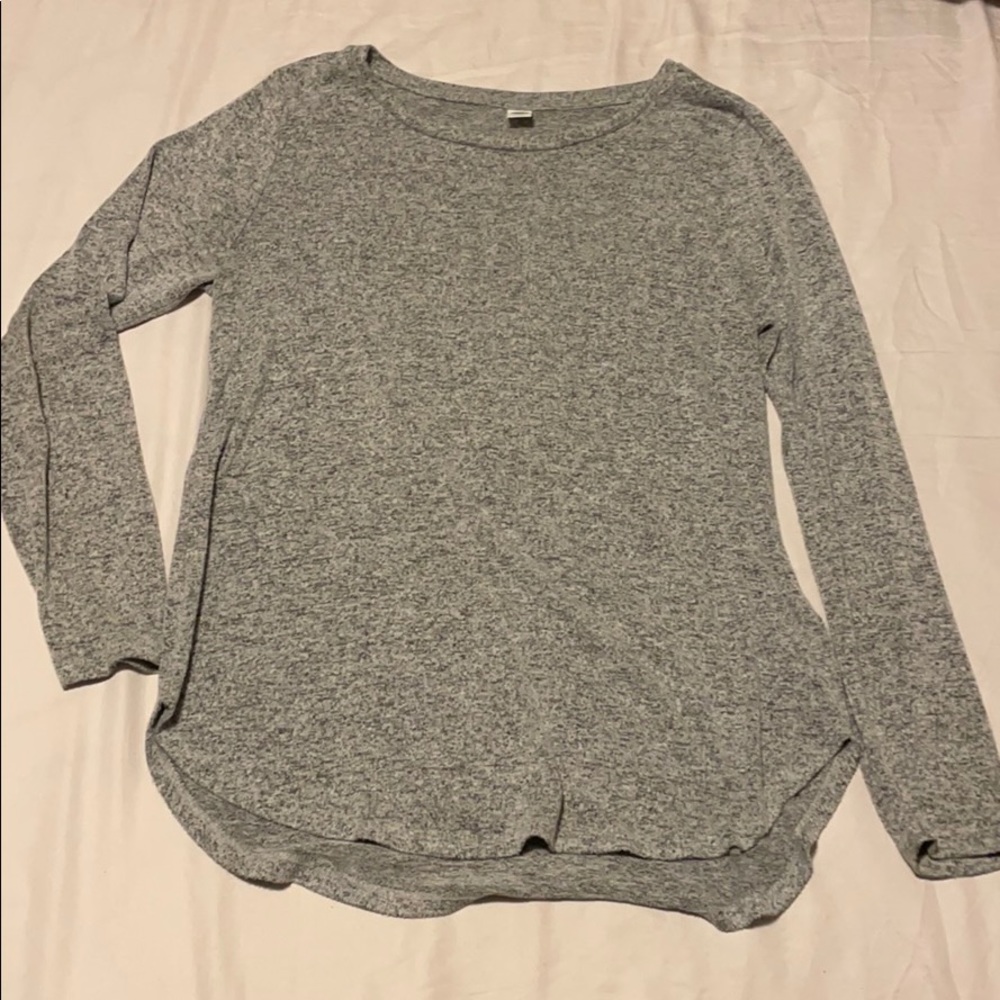 🐝 Old Navy grey long sleeve top